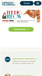 Mobile Screenshot of meowfoundation.com